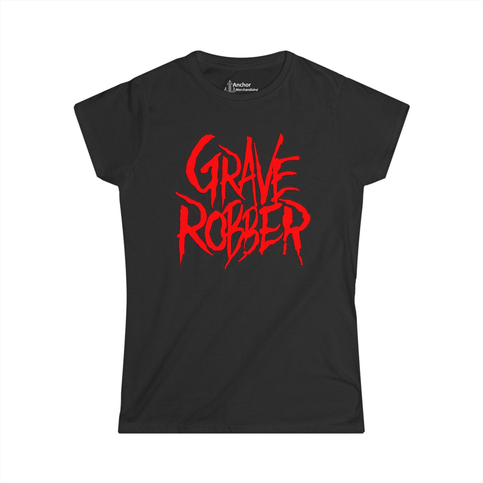 Grave Robber Red Stacked Logo 2026 Women's Short Sleeve T-shirt