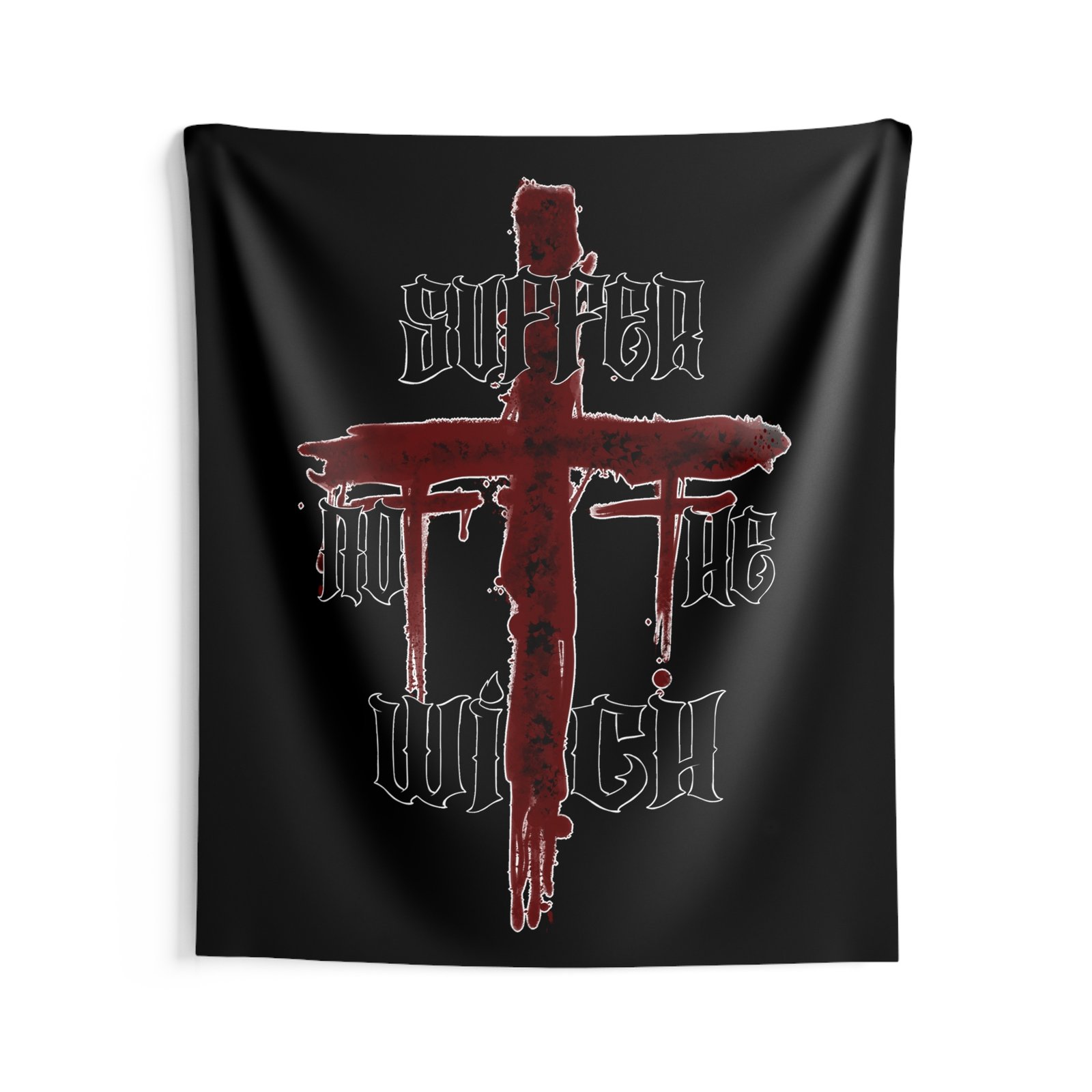 Suffer Not The Witch Indoor Wall Tapestries