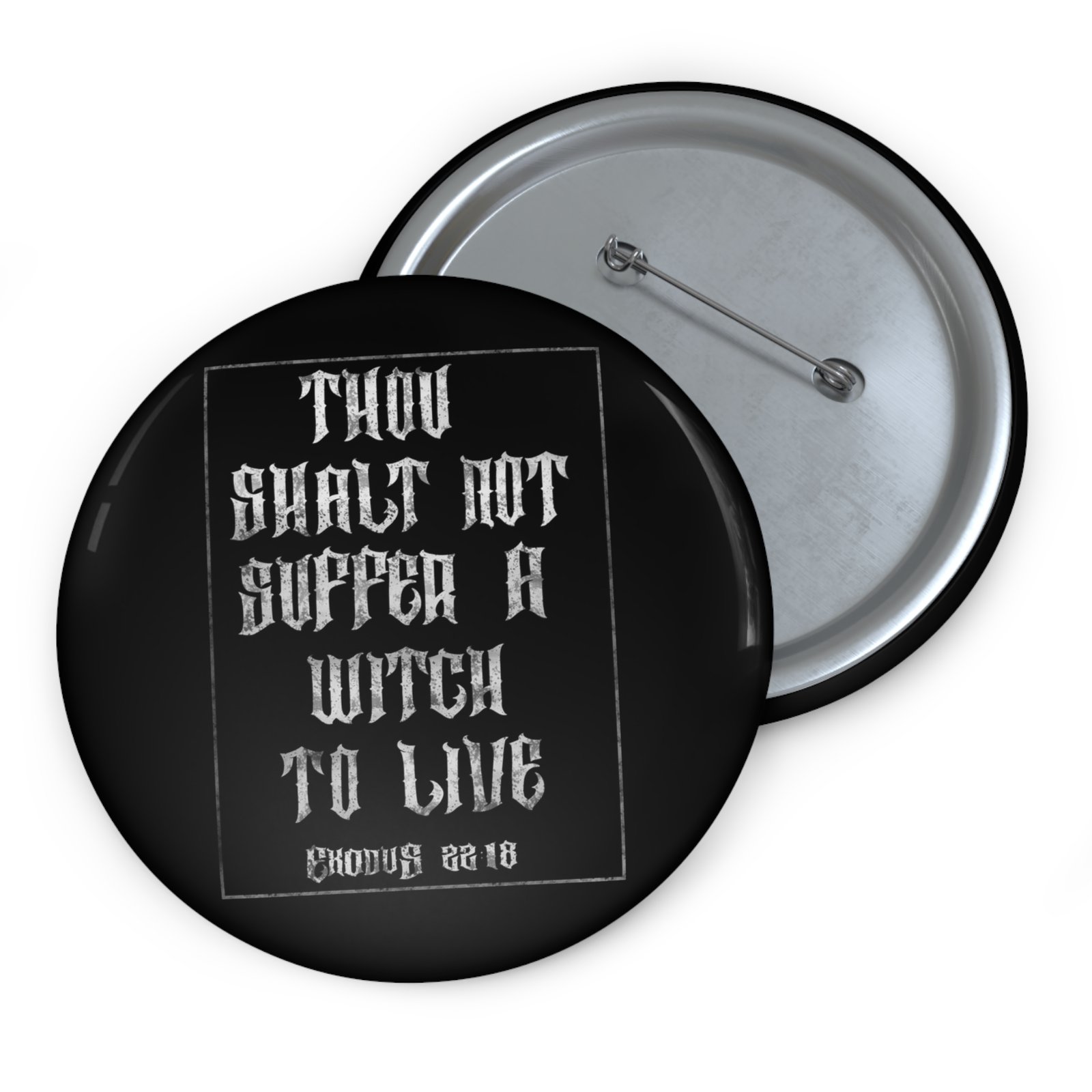 Suffer Not The Witch - Thou Shalt Pin Buttons - Image 5