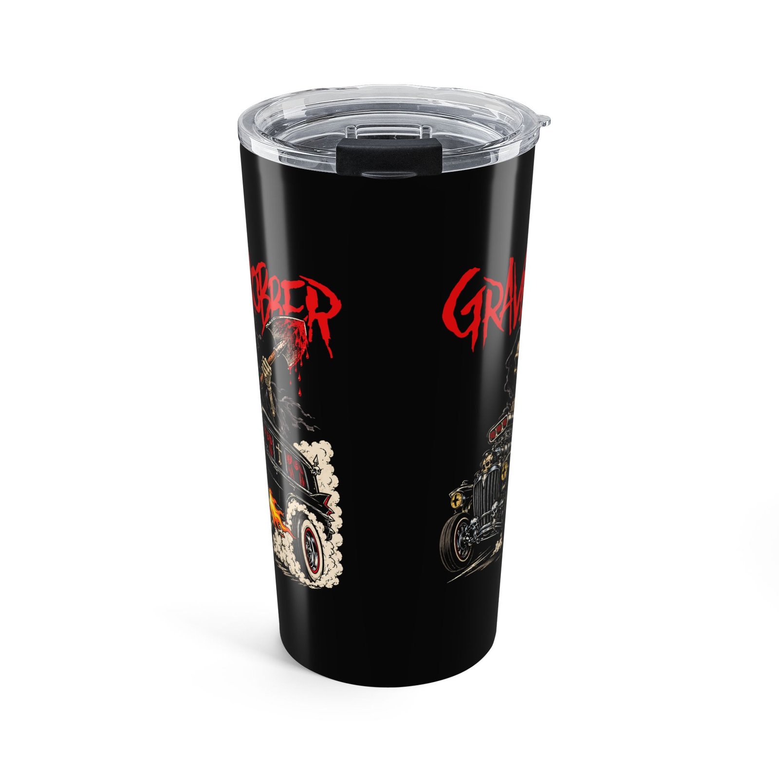 Grave Robber - Hearse Rod 2026 20oz Stainless Steel Tumbler - Image 3