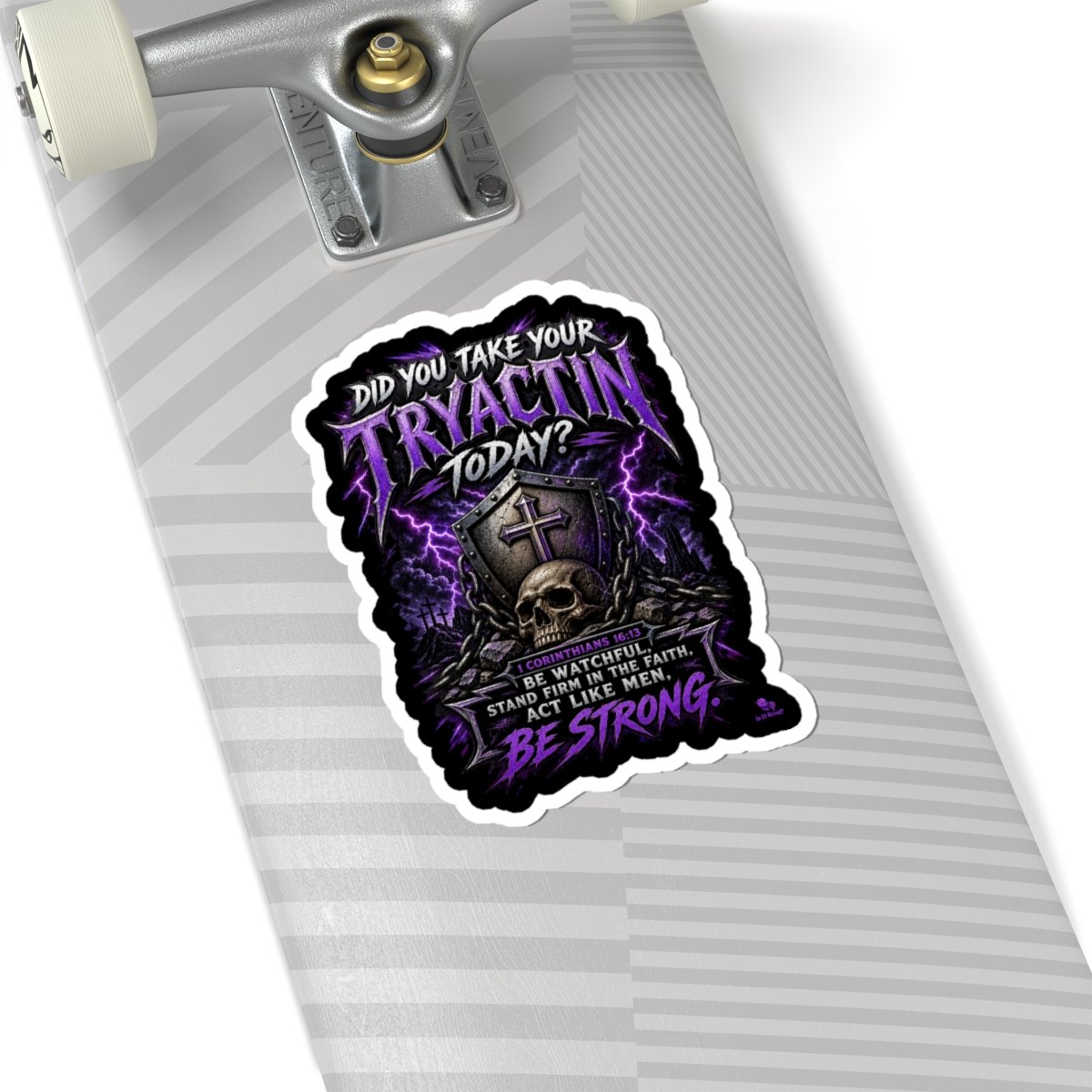 Is It Wrong Podcast - Tryactin Die Cut Stickers