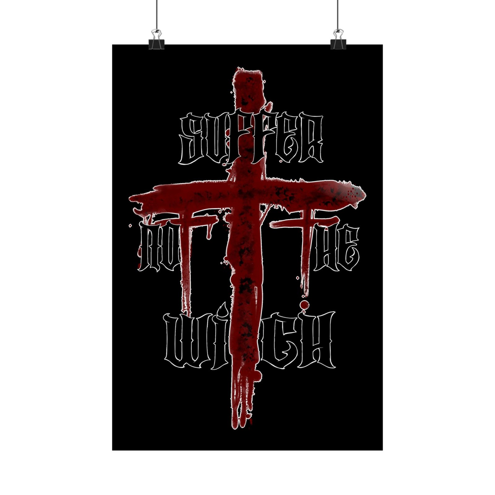 Suffer Not The Witch Poster Prints (210gsm) - Image 2