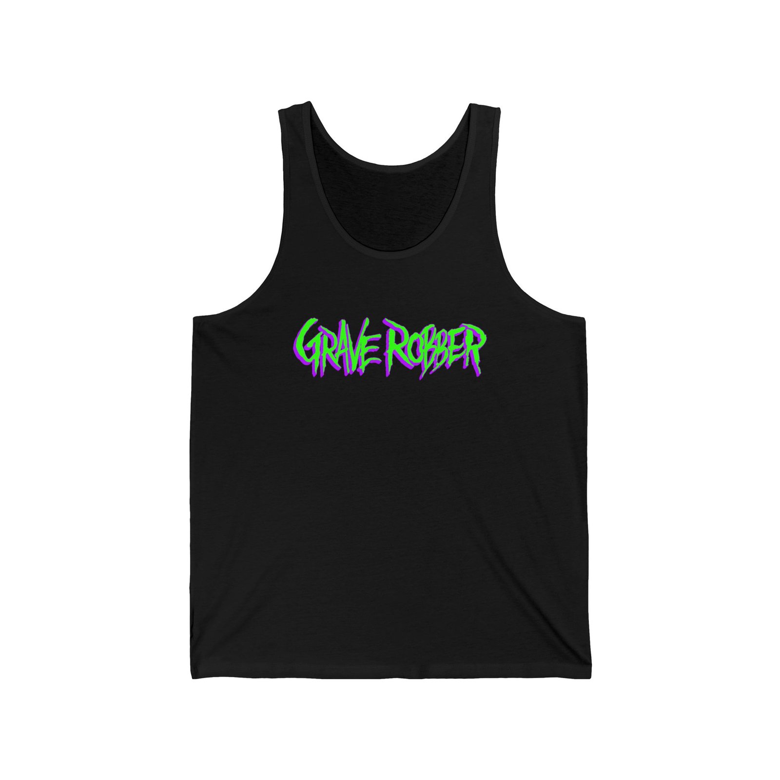 Grave Robber Green-Purple Logo 2026 Unisex Jersey Tank Top
