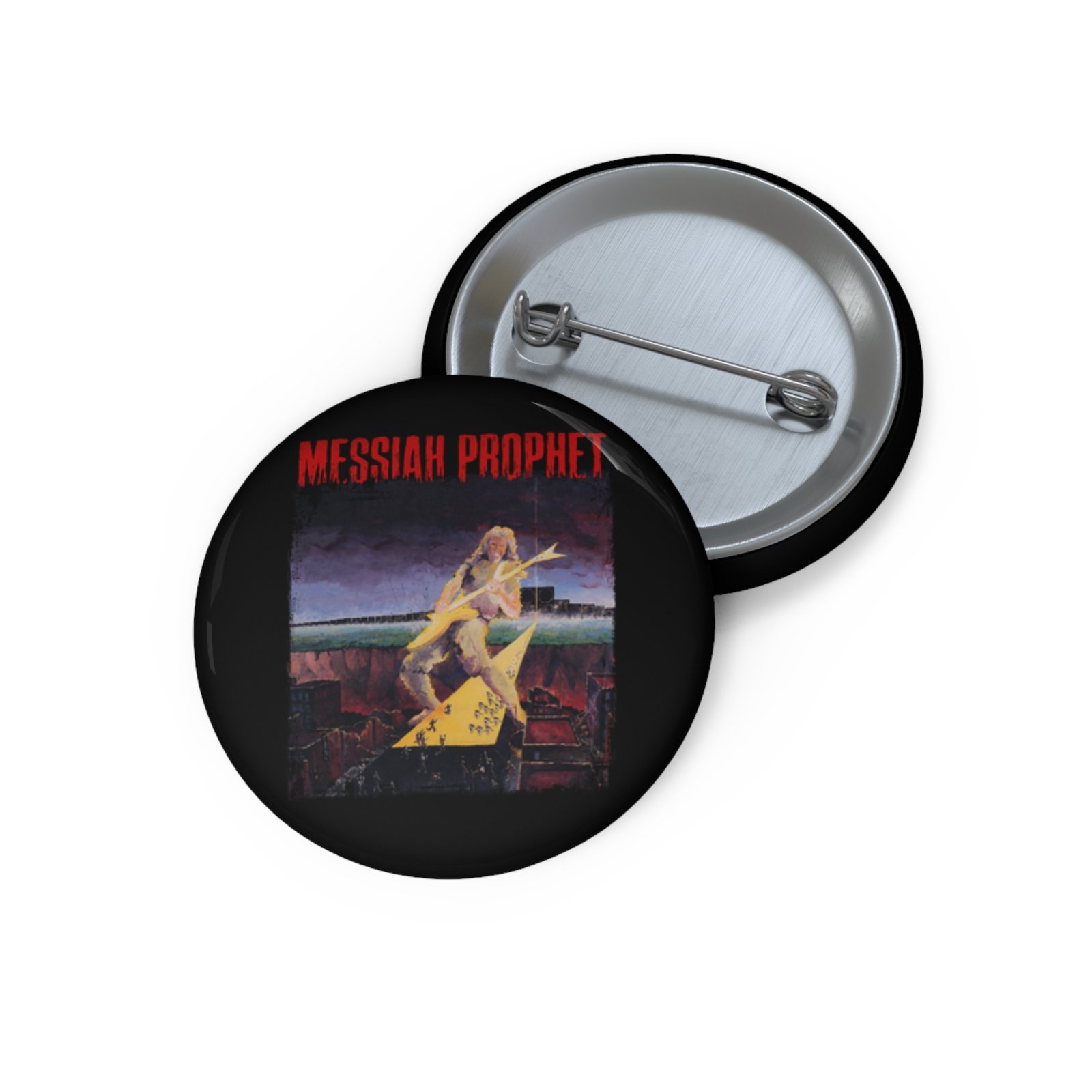 Messiah Prophet - Rock The Flock Pin Buttons