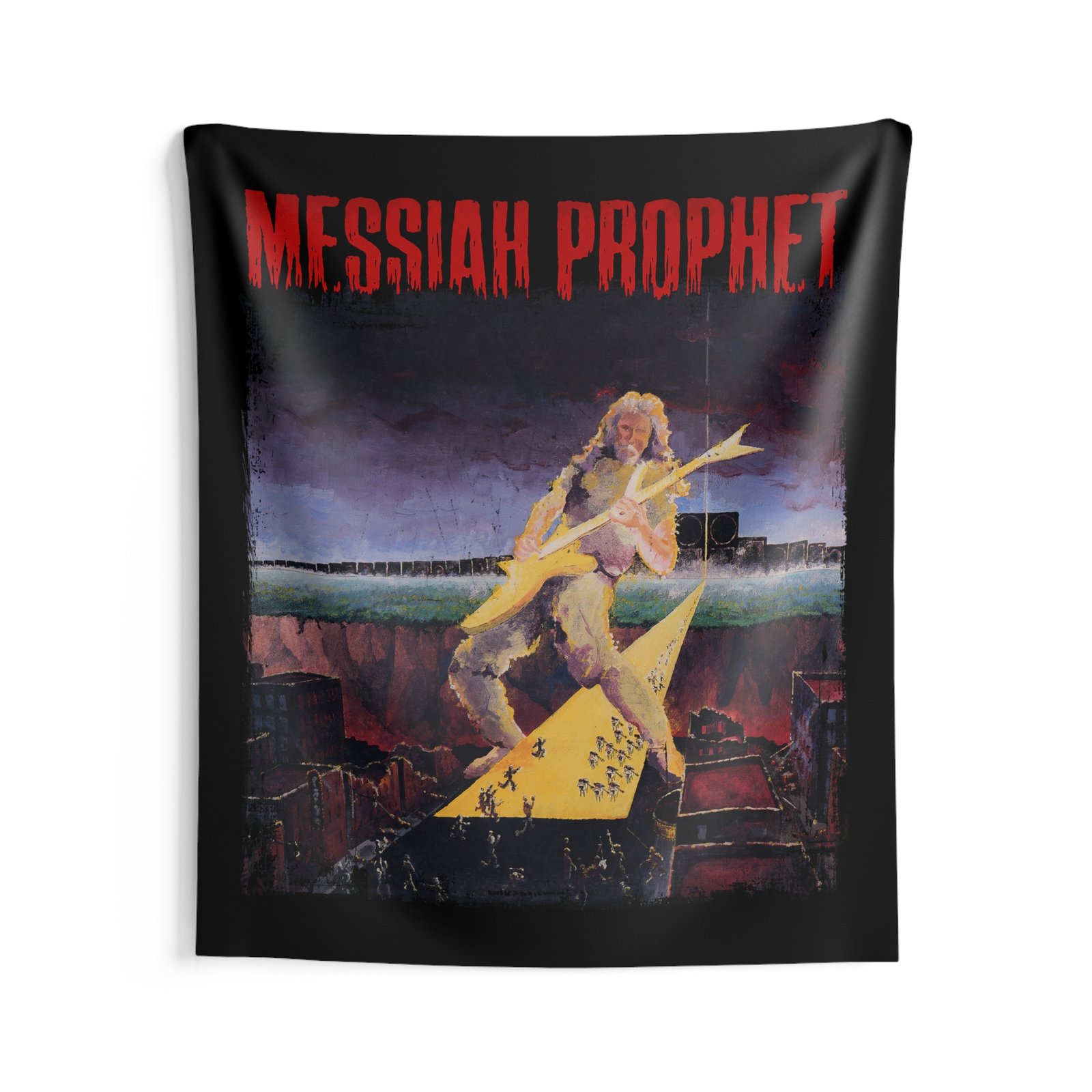 Messiah Prophet - Rock The Flock Indoor Wall Tapestries