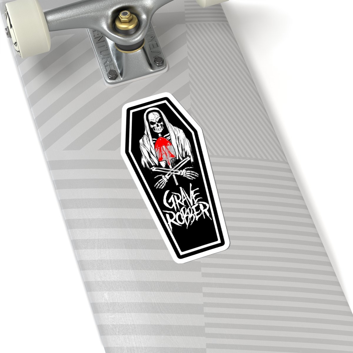 Grave Robber - Coffin 2026 Die Cut Stickers