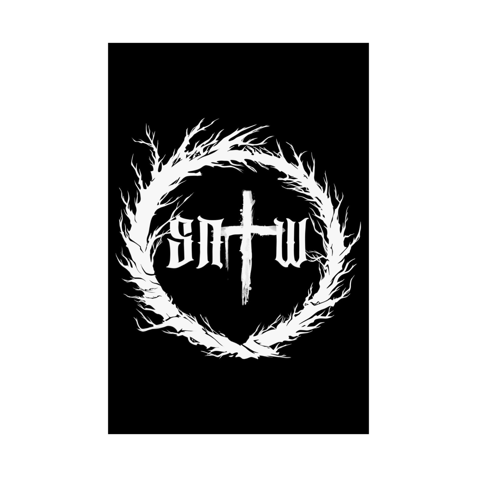 Suffer Not The Witch Initial Logo Poster Prints (210gsm)