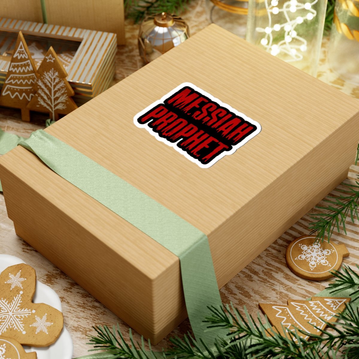 Messiah Prophet Red Logo Die Cut Sticker Set - Image 9