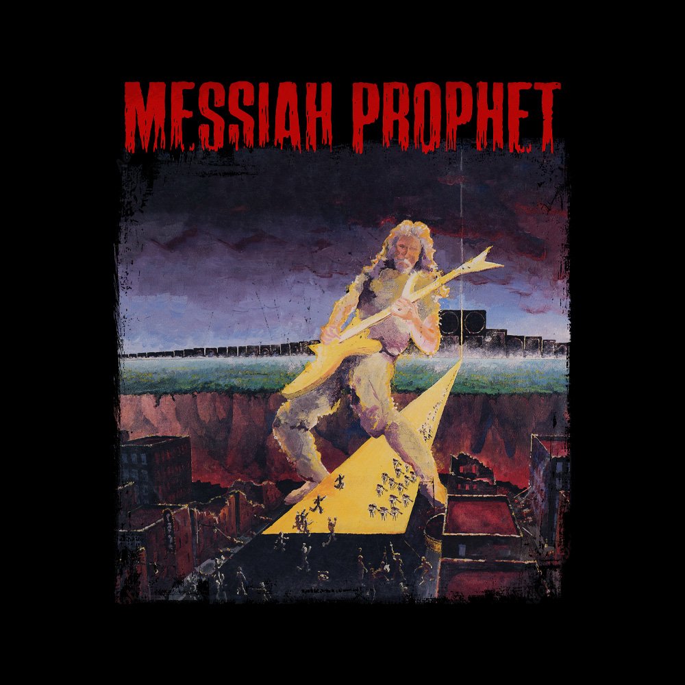 Messiah Prophet - Rock The Flock - Black Denim Printed Patches (2 sizes)