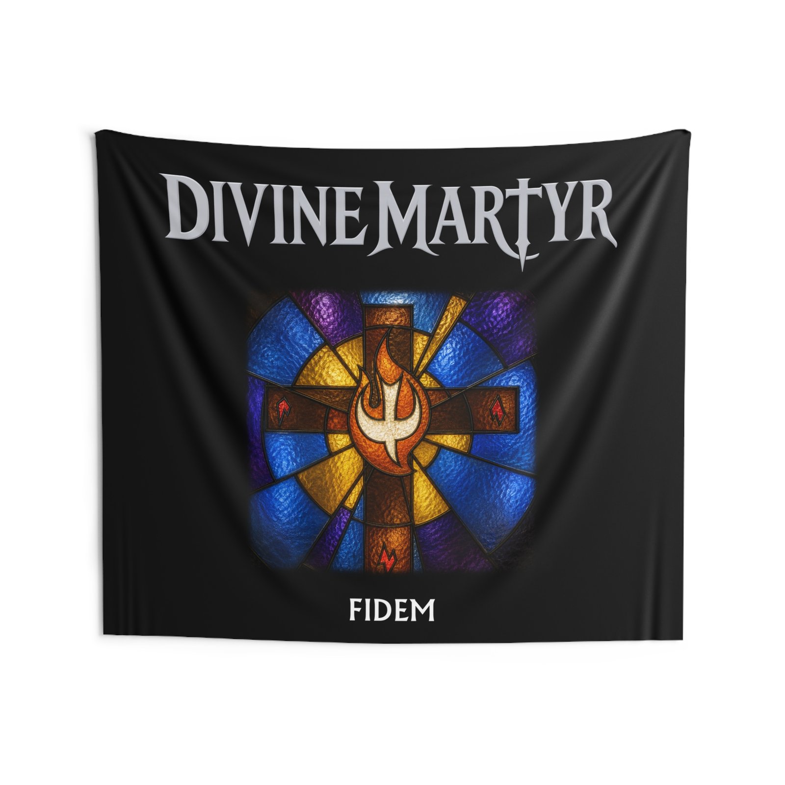Divine Martyr - Fidem Indoor Wall Tapestries