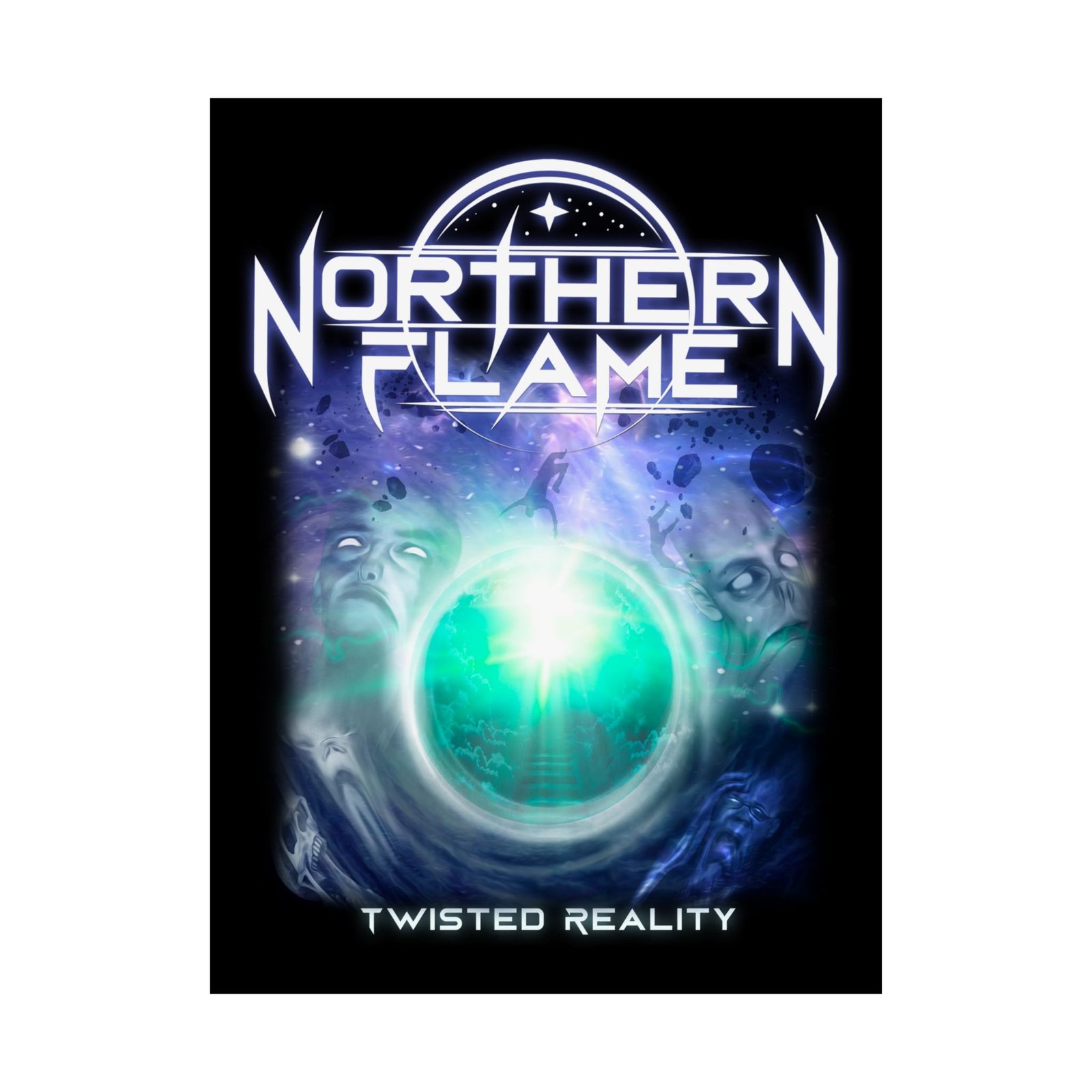 Northern Flame - Twisted Reality Poster Prints (210gsm)