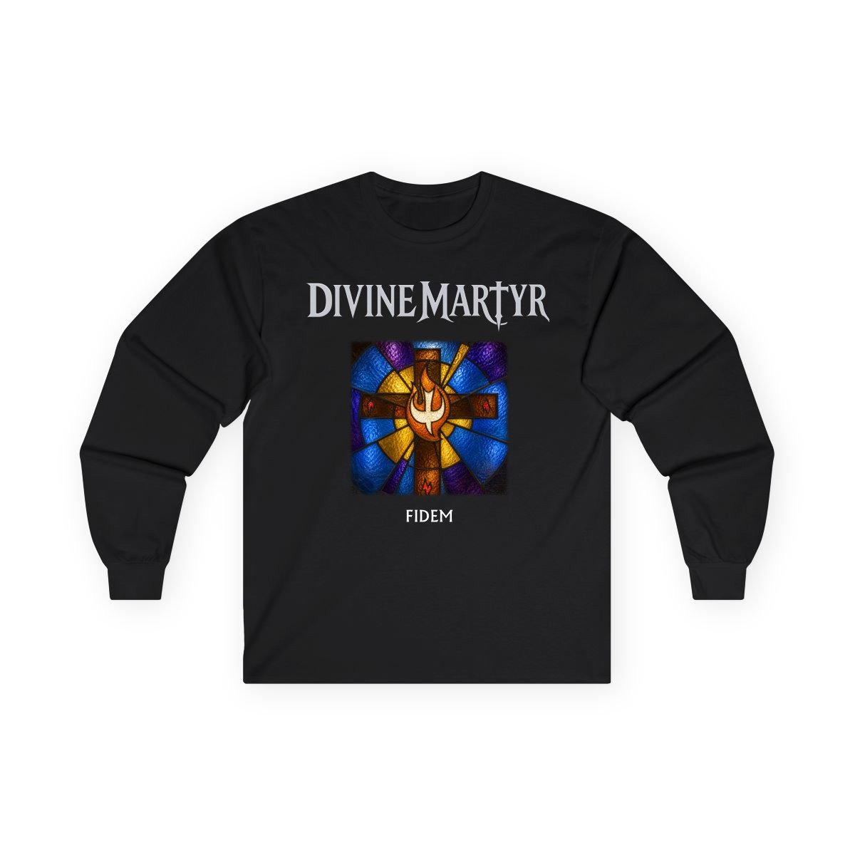 Divine Martyr - Fidem Long Sleeve Tshirt