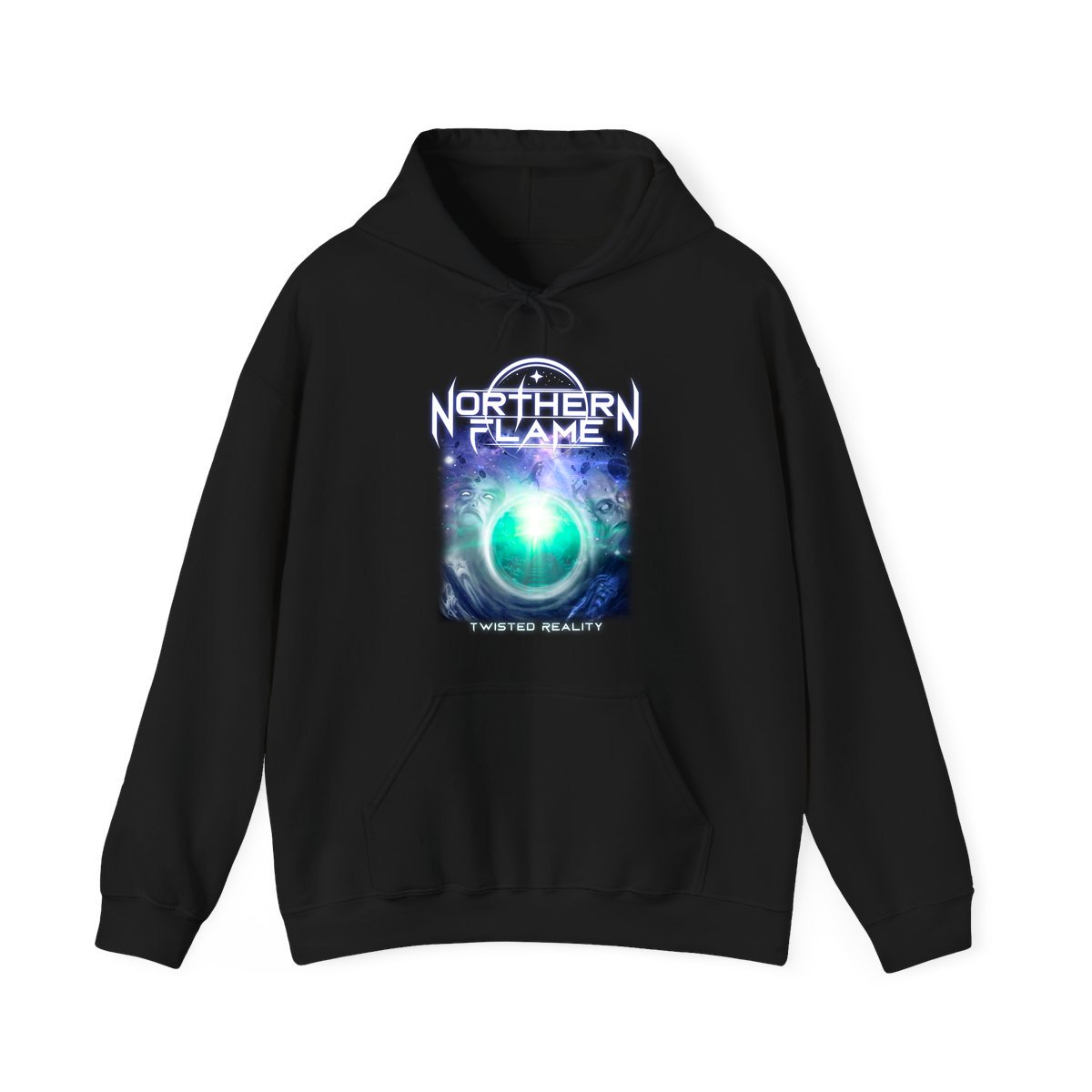 Northern Flame - Twisted Reality Pullover Hooded Sweatshirt