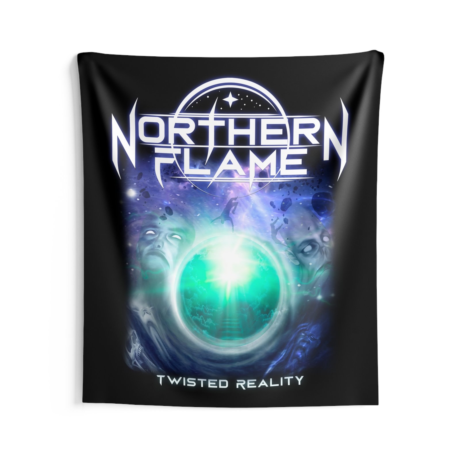 Northern Flame - Twisted Reality Indoor Wall Tapestries