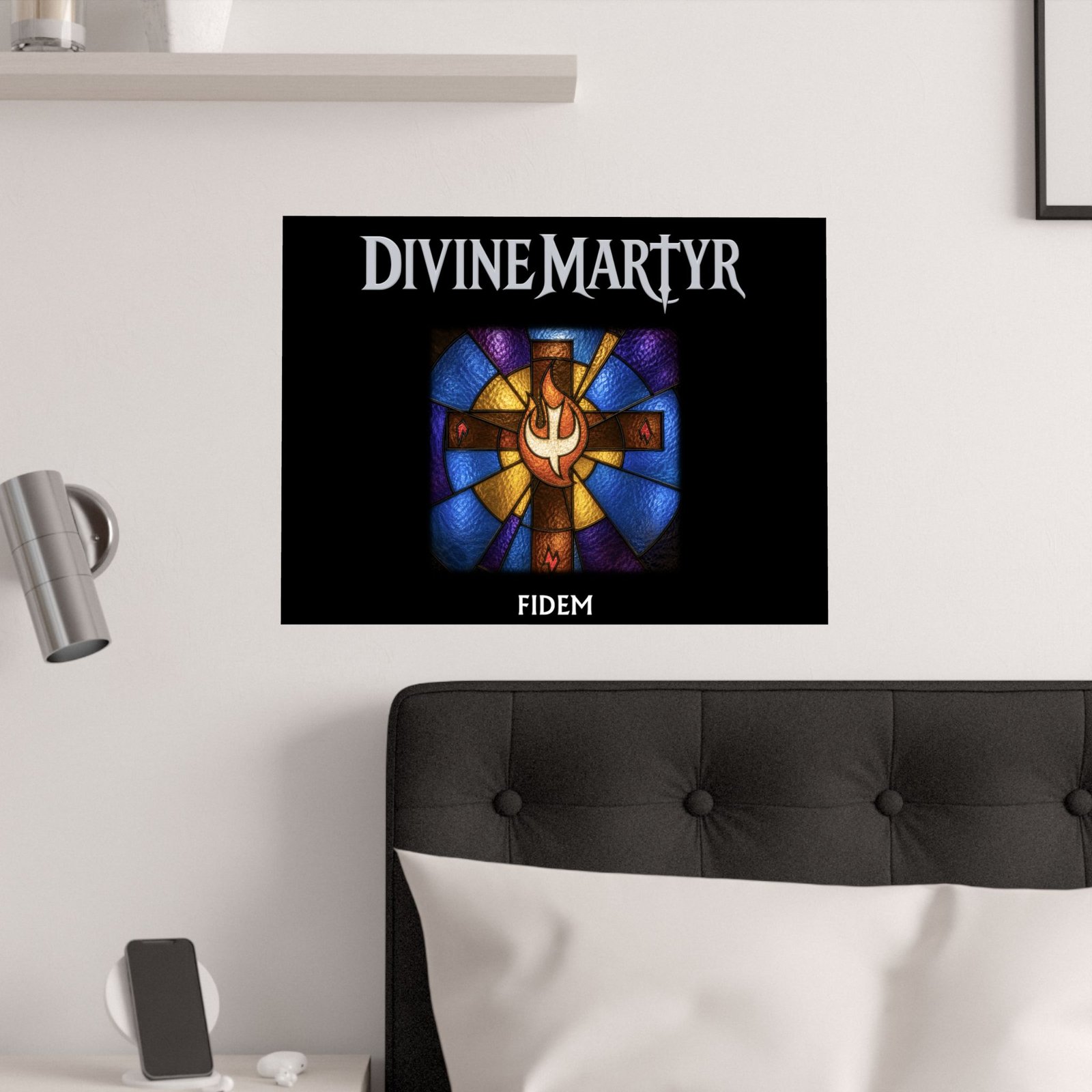 Divine Martyr - Fidem Poster Prints (210gsm) - Image 3