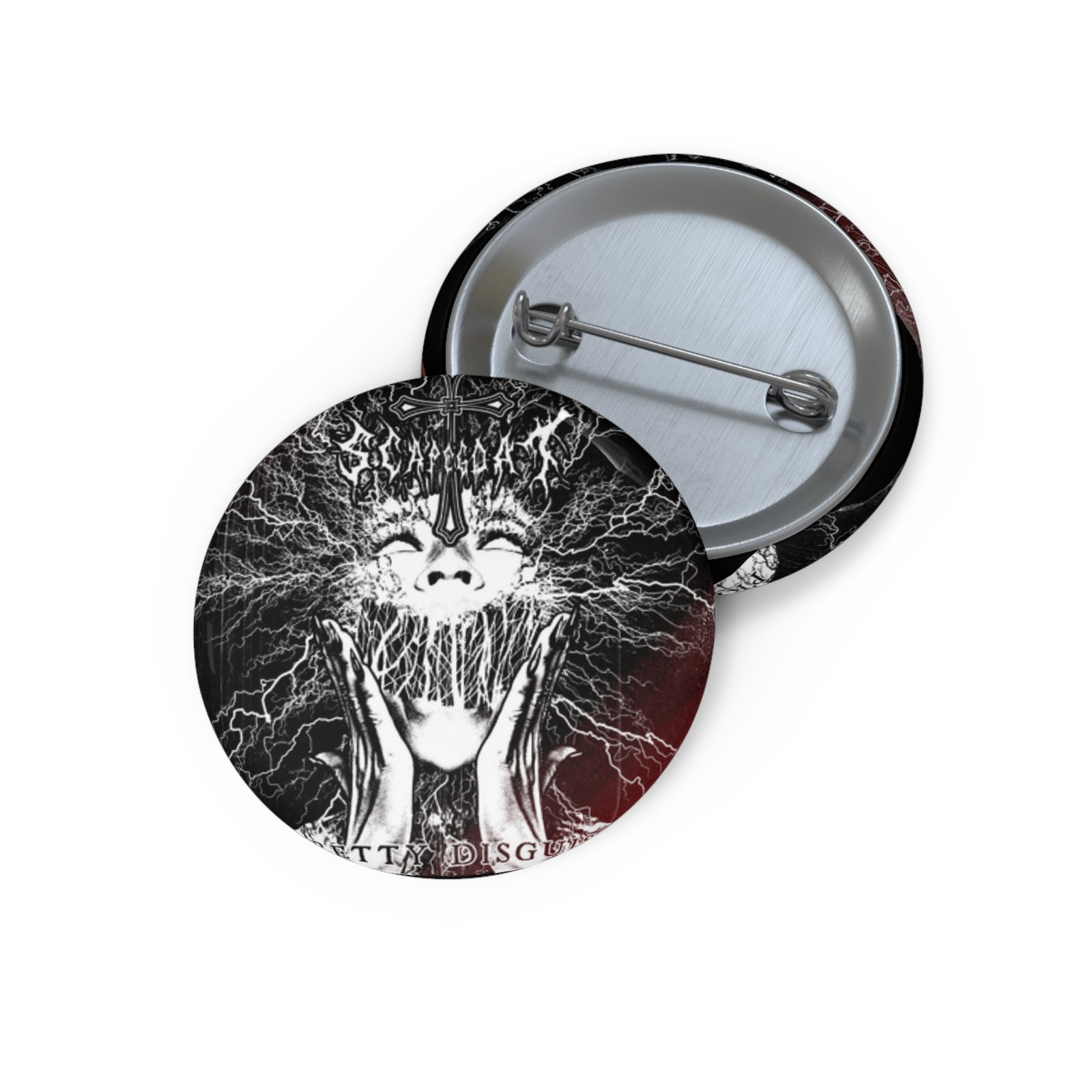 Scapegoat - Pretty Disguise Pin Buttons