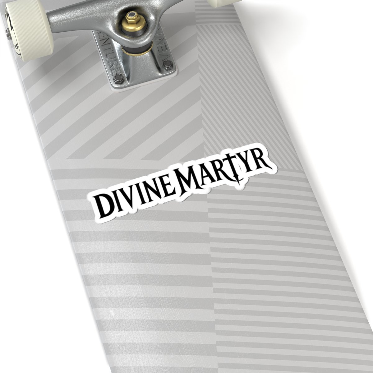 Divine Martyr Logo Die Cut Stickers