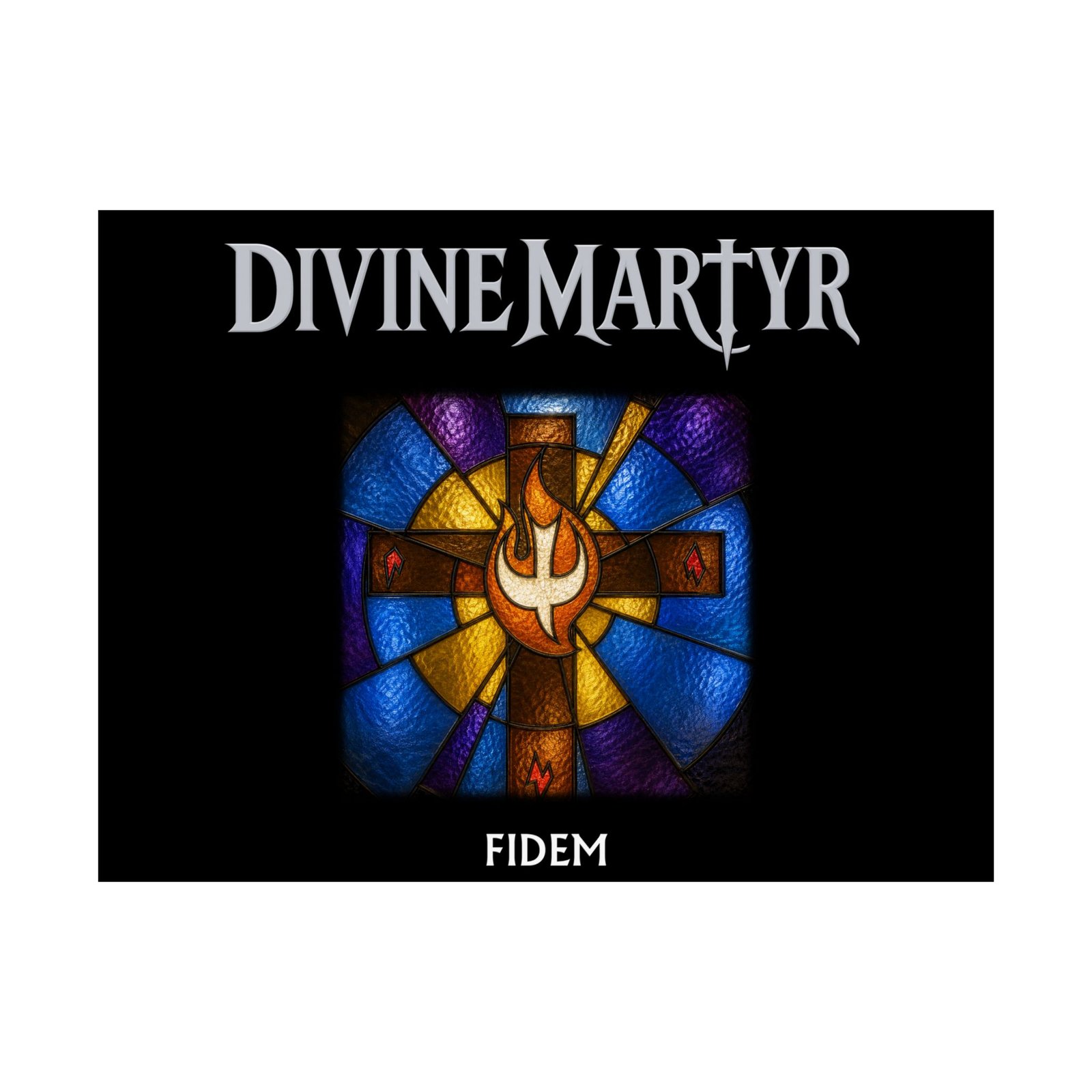 Divine Martyr - Fidem Poster Prints (210gsm)